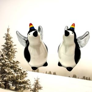 Christmas Angel Penguins